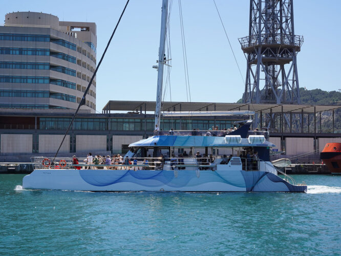 Catamaran Eco Sail Barcelona 1