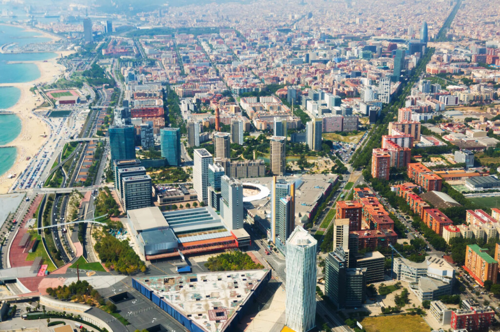 Avenida Diagonal en Barcelona