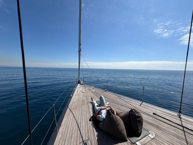 Sailboat Maxi Dolphin 65 Barcelona 24