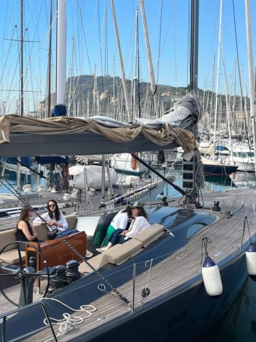 Sailboat Maxi Dolphin 65 Barcelona 43