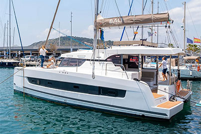 catamaran Bali Catspace rental Barcelona
