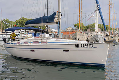 rent sailboat Bavaria 40 Miss Money Penny Barcelona