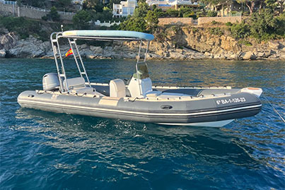 Location de bateau à moteur Tiger Marine 650 Barcelone