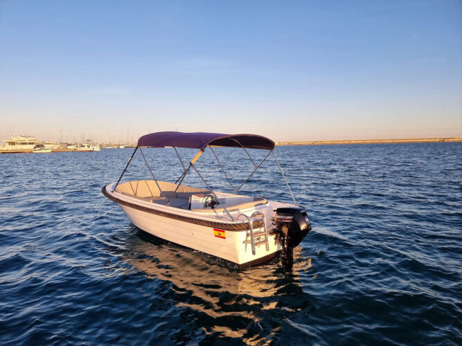 Boat without licence Marion 500 Barcelona 2