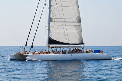 rent catamaran CAT 125 Blanes