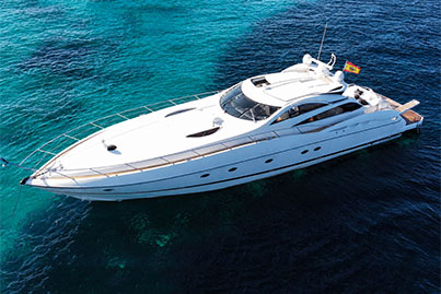 alquilar yate Sunseeker Predator 75 Barcelona
